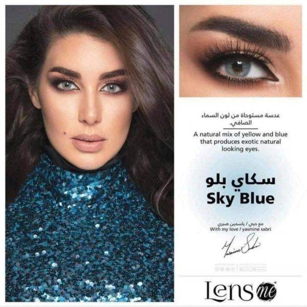 LENS ME SKY BLUEسكاي بلو
