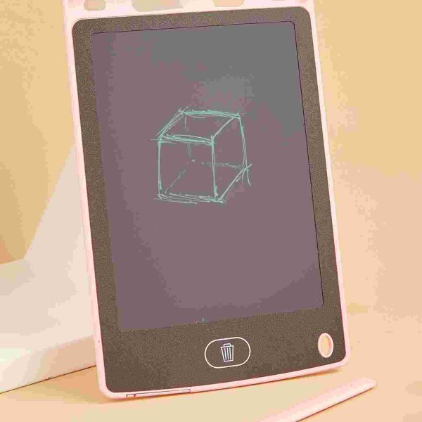 6.5 بوصة الأطفال Lcd لوحة الرسم بخط اليد اللوحي الملونة لوحة الكتابة الإلكترونية للطفل المنزل الكتابة على الجدران اللوحة