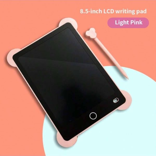 الكتابة على السبورة خفيف الوزن و محمول وردي شاشة LCD مع شفاف و متعدد الألوان شاشة و بيانات تخزين وظيفة الى رسم و كتابة