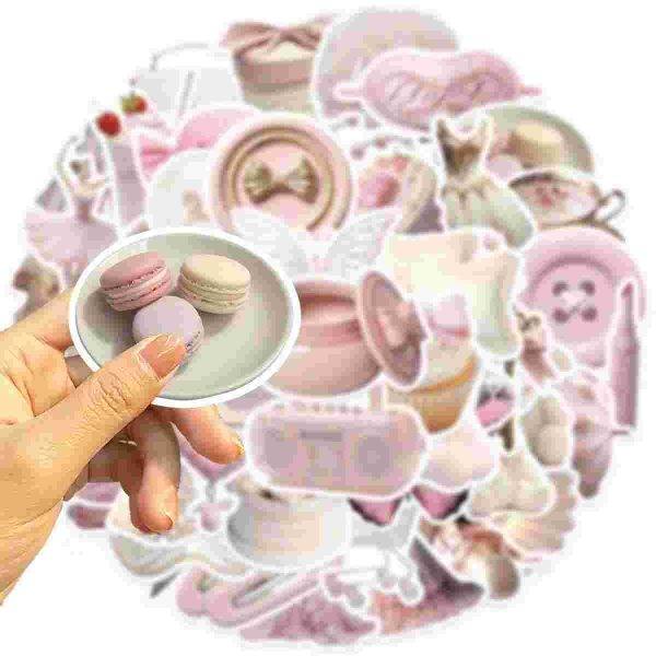 50 ملصقًا لرقصة الباليه الملونة للغيتار والمفكرة والأمتعة للديكور الشخصي Diy