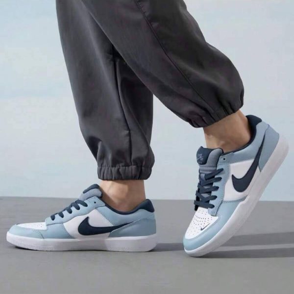 حذاء رياضي كاجوال متين ومسامي للرجال من نايكي، من نوع NIKE SB FORCE 58 PRM L الجديد لعام 2024 ،حذاء كرة سلة وجري للحرم الجامعي HJ3489-141