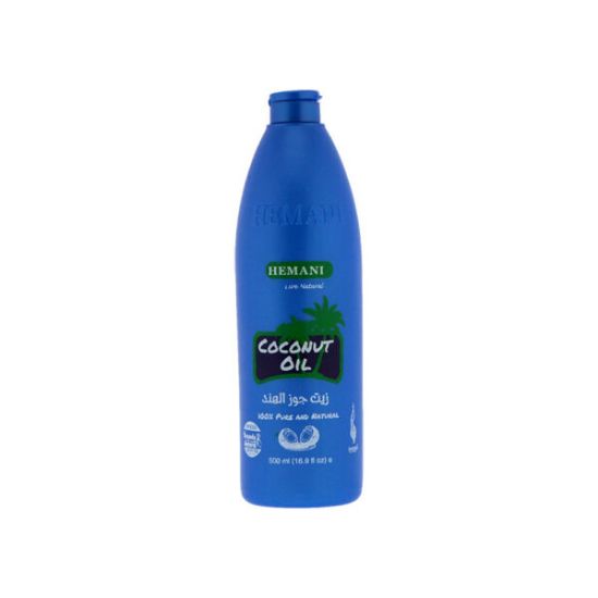 زيت جوز الهند للشعر COCONUT OIL هيماني ازرق 500 مل