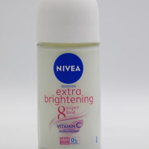 رول عرق NIVEA نيفيا 50 مل لون EXTRA BRIGHTENING