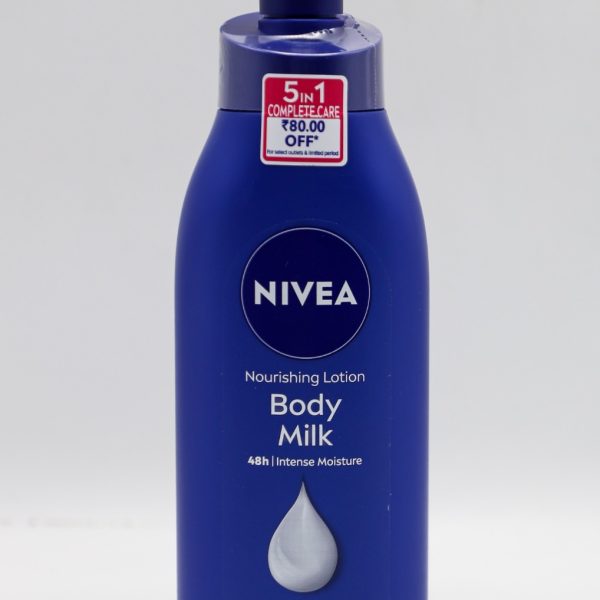 بودي لوشن nivea نيفيا 400 مل BODY MILK 5IN1