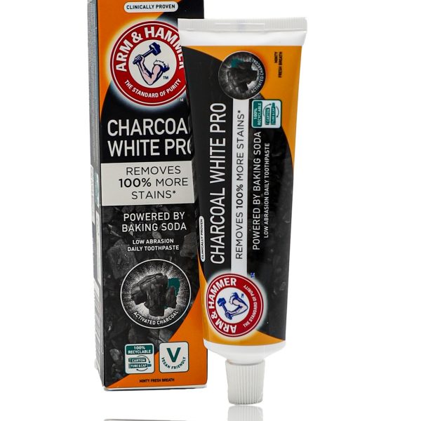معجون اسنان CHARCOAL WHITE 75 مل بالفحم والنعاع