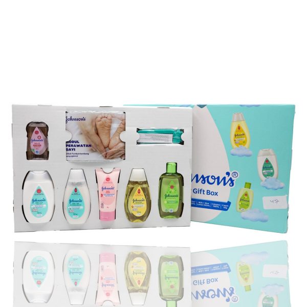 طقم اطفال JOHNSONجونسون 1//8 لون BABY GIFT BOX