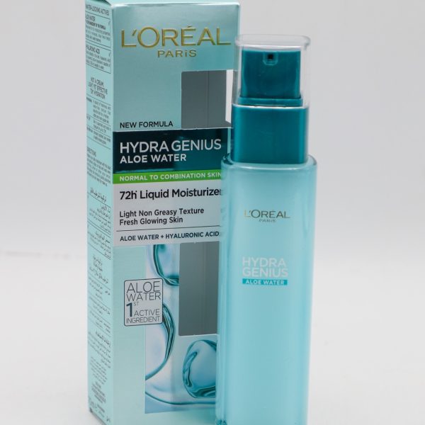 كريمLOREAL لوريال 70 مل لون HYDRA GENIUS ALOE WATER