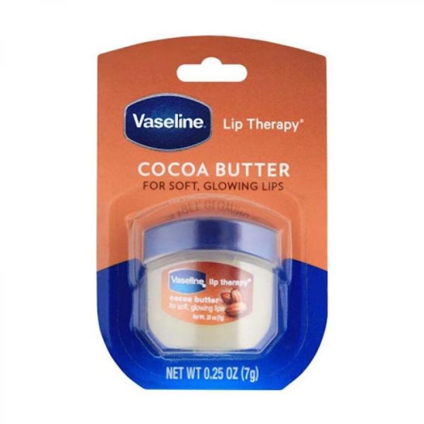 مرطب شفاه مرطبان vaseline فازلين 7 غم لون COCOA BUTTER