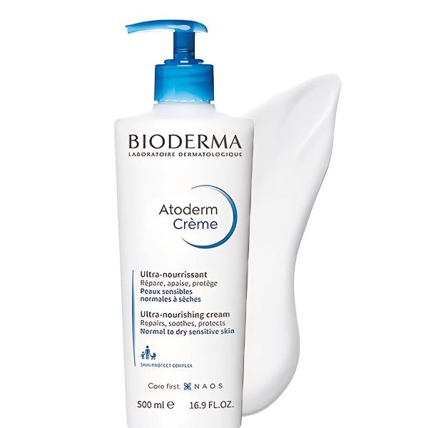 كريم مرطب BIODERMA بيو ديرما 500 مل - مضخة ATODERM CREME