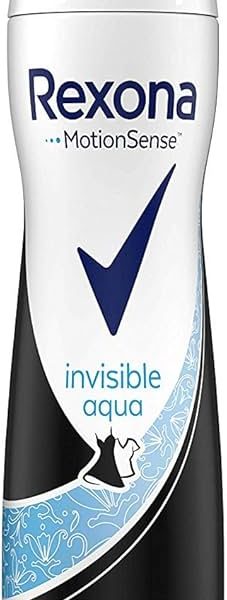 سبرى مزيل عرق REXONA ريكسونا 150 مل INVISIBLE AQUE