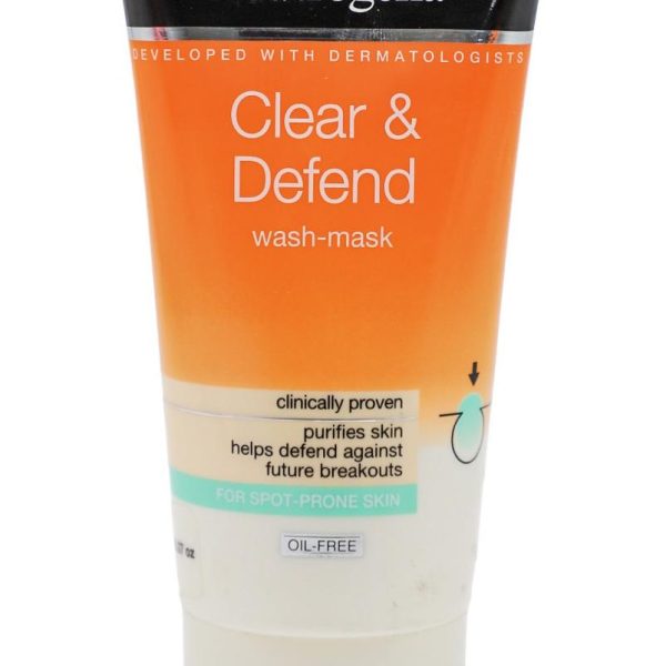 غسول NEUTROGEANA نيتروجينا 150 مل CLEAR& DEFEND تيوب