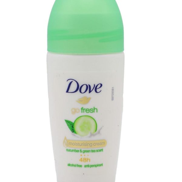 رول عرق DOVE دوف 50 مل GO FRESH بالخيار -اخضر