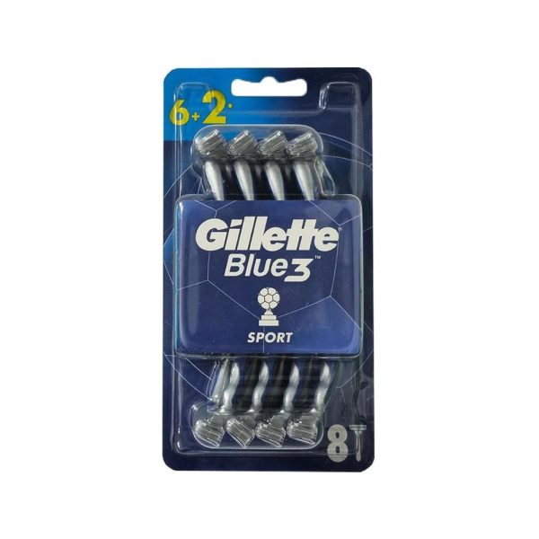شفرات GILLETE BLUE جيليت 6+2 - SPORT